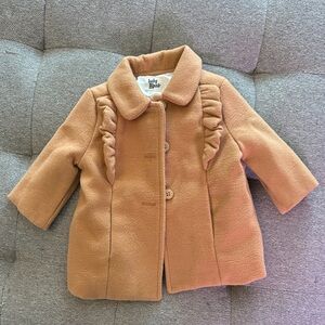 Baby Blush Tan Kids Pea Coat